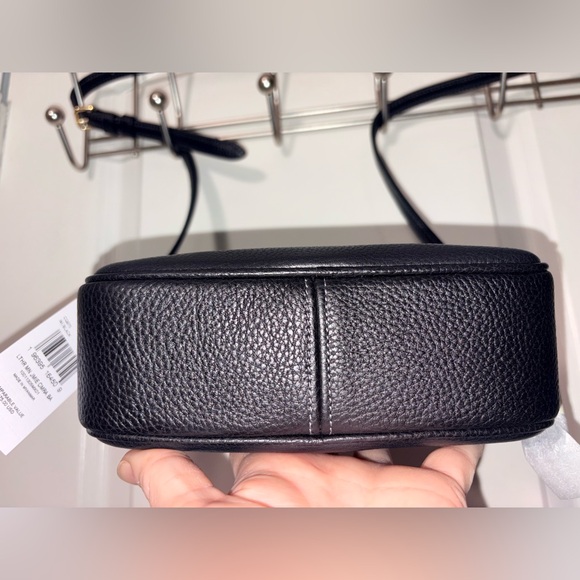 NWT Coach Mini Jamie Camera Bag in Black Pebble Leather - Picture 5 of 16